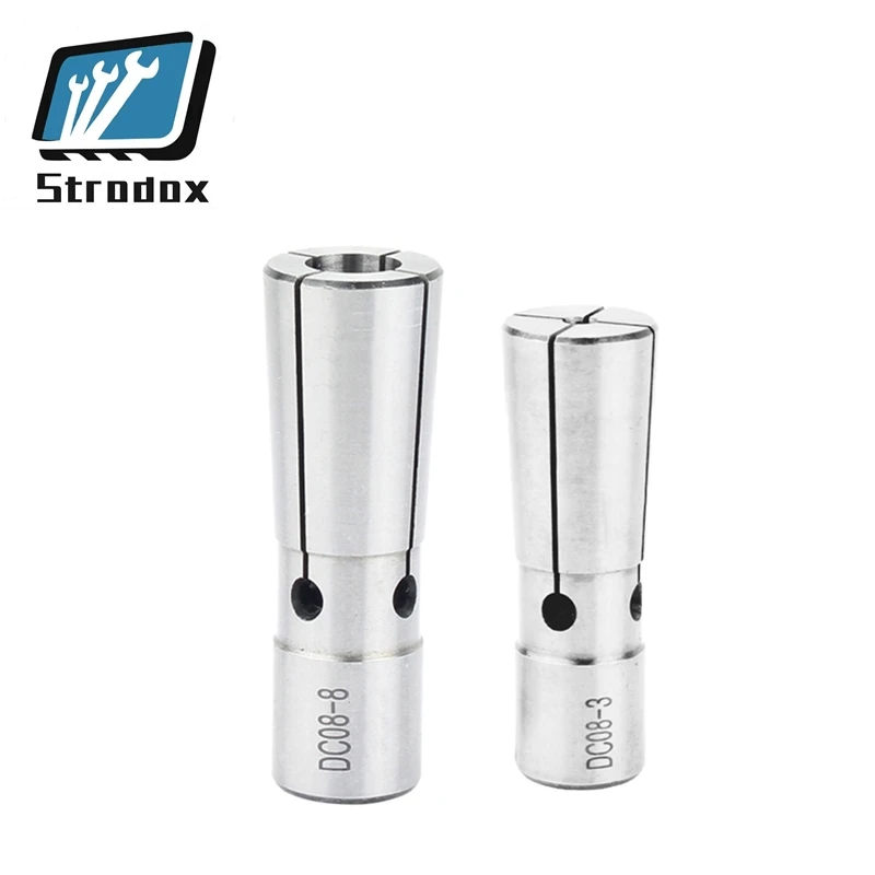 

Зажимной патрон с пружиной SDC8, высокоточный эластичный держатель для фрезерного станка с ЧПУ, винтажный держатель для фрезерного резака