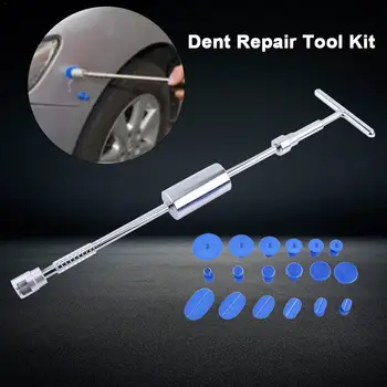 

18 PCS Car Dent Repair Tools Glue Puller Tabs Slide Hammer PDR Tool Dent Removal Tools Fit Cars Motorcycles Trucks Accessories