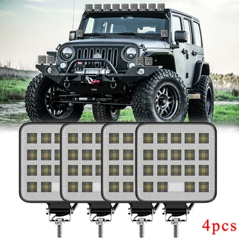 

Car Work Light MINI Square 19LED 54W Off Road Spotlight Modified Lamp