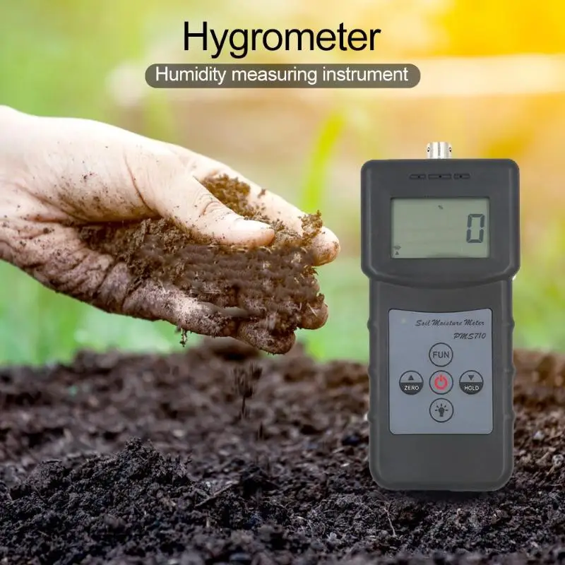 

Sand Soil Moisture Humidity Meter Stable Operation Reliable Multi-function Analyzer Hygrometer Water Damp Detector Tester