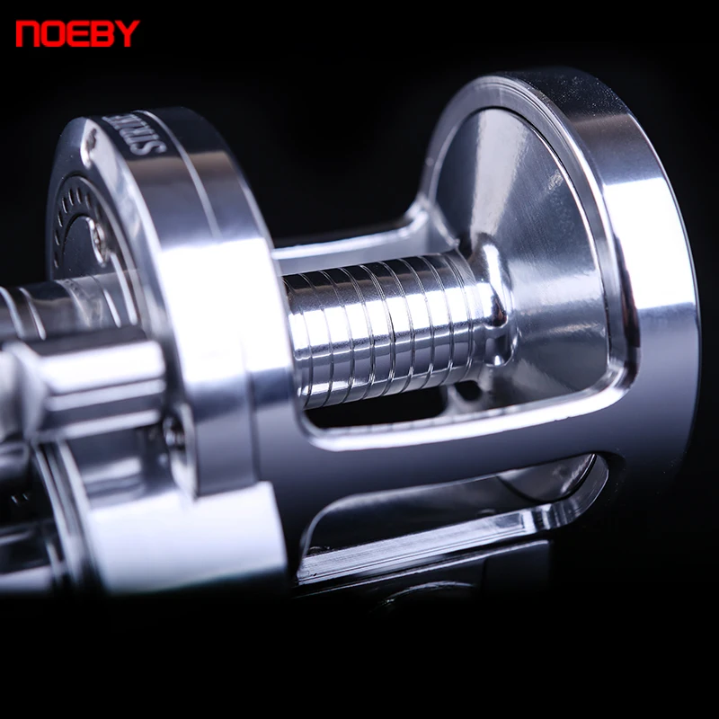 US $118.49 NOEBY Slow Jigging Reel Max Drag Power 25KG Max Drag Power Casting Fishing Reel Saltwater Drum Reel Wheel Drag Deep Ocean GT