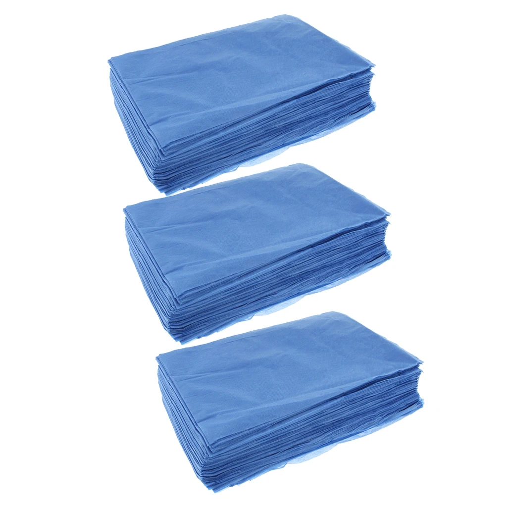 60 Pieces Disposable Fitted Massage Table Sheets - 31.5 x 70.9 inch