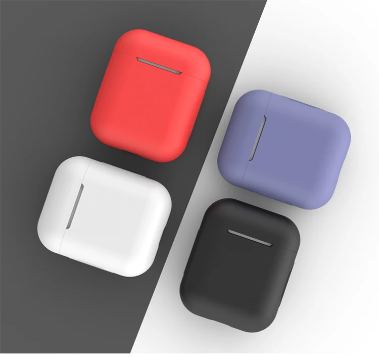 SoCouple силиконовый Bluetooth беспроводной чехол для наушников Защитный чехол для Airpods аксессуары для кожи для Apple Airpods зарядная коробка