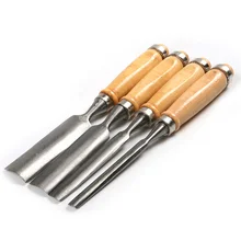 4PCS 240mm Gouge Set Wood Carving Chisel Tool Hand DIY Carving ...