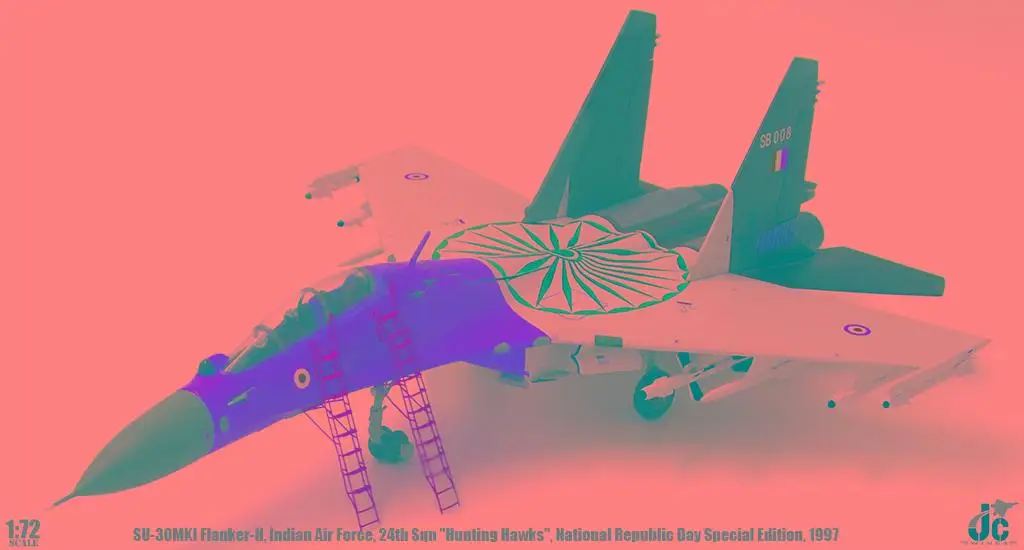 JC Крылья Su-30 su30MK1 истребитель индийские ВВС 1/72 литья под давлением модель самолета