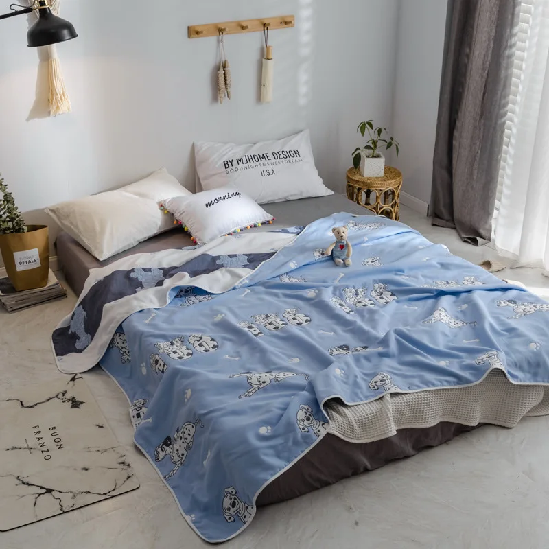 

Six-layer Gauze Towel Blanket Pure Cotton Single Person Double 100% Cotton Towel Blanket Summer Blanket Children Infant Nap Blan