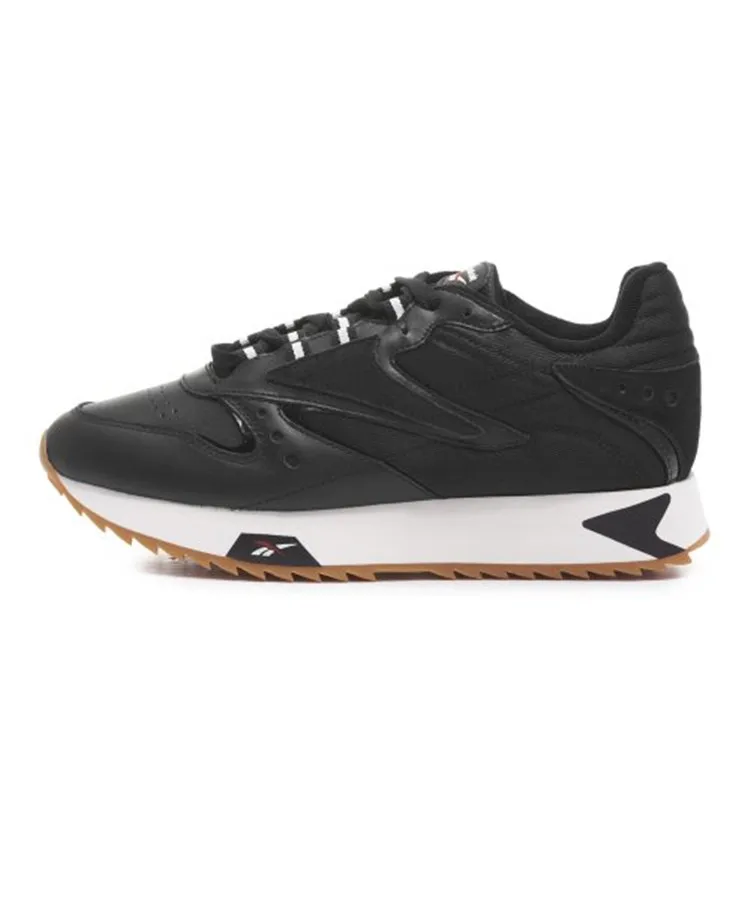 

Reebok CL LTHR ATI 90S Men Badminton Shoes Lace-up Black Shoes Anti-slippery Cow Muscle Classic retro sports Dv5378