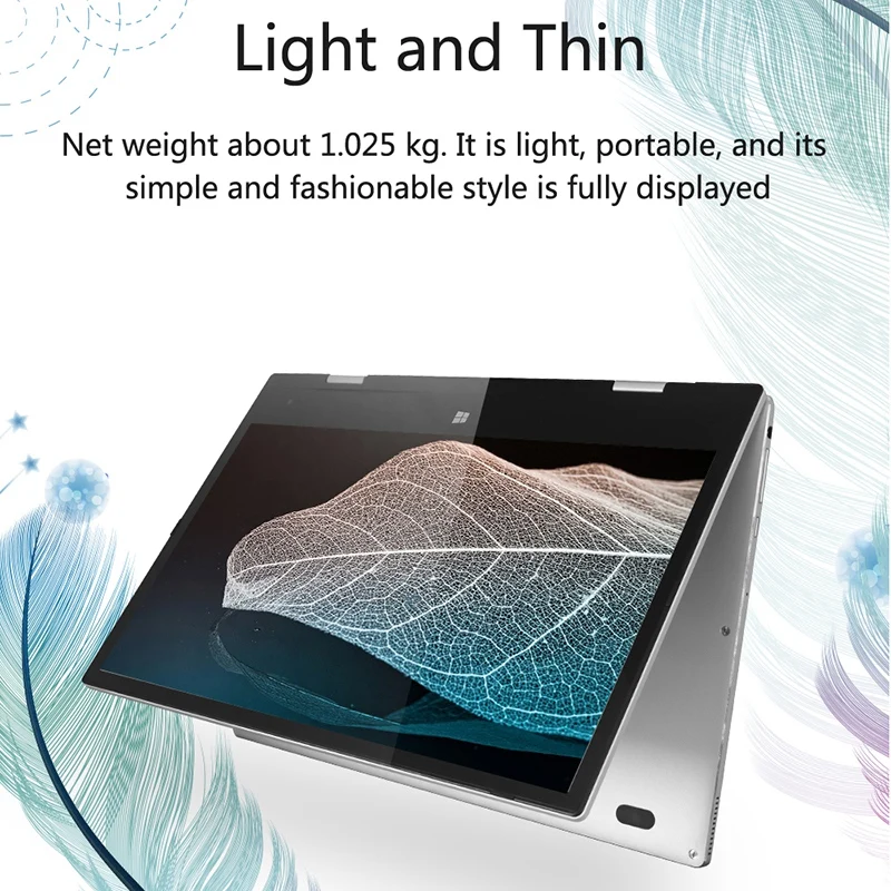 Jumper Ezbook X1 ноутбук 11,6 дюймов Fhd Ips сенсорный экран 360 градусов вращающийся ультрабук 4 Гб+ 128 ГБ 2,4 г/5 ГГц Wifi ноутбук