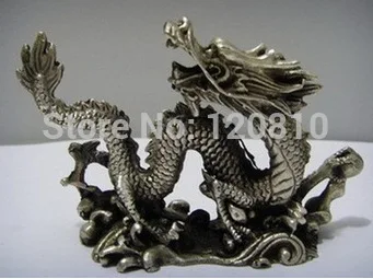 

refind HAND Chinese Copper Carved luck dragon Statues