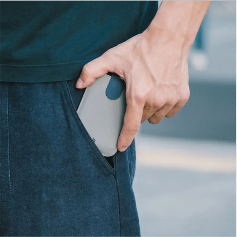 LKEEP, ультратонкие держатели для карт, цветные градиентные смарт-карты, мужские кошельки, сумки для денег, портативные, для карт, для денег, женские короткие кошельки