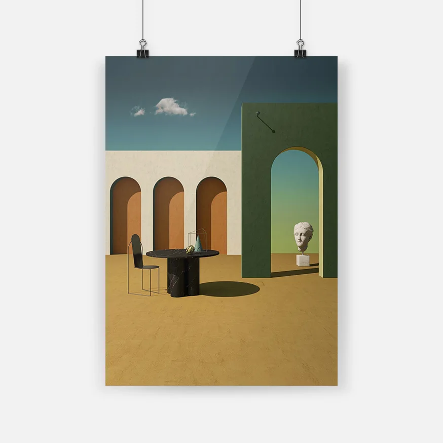 Giorgio-de-chirico-art-canvas-painting-decor-wall-art-pictures-bedroom-study-home-living-room-decoration