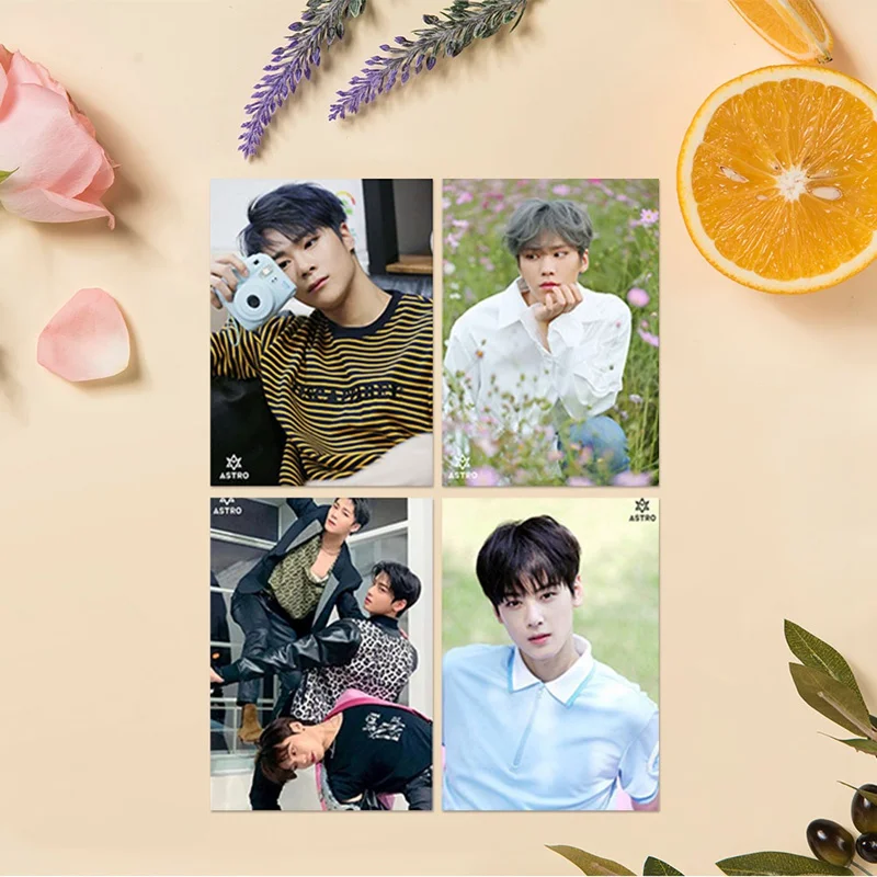16 шт. Корейский KPOP Астро фотоальбом самодельная бумага ЛОМО карта Фотокарта