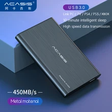 

ACASIS 1TB 2.5" Portable External Hard Drive Disk USB3.0 High Speed HDD for PS4,Xbox One/Xbox 360,PC,Mac,laptops,desktops