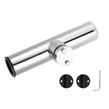 

Stainless Tournament Style Clamp on Fishing Rod Holder for Rails Rail Mount Rod Holder