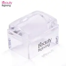 BeautyBigBang シリコーンネイルスタンパー長方形シール/プレート印刷スクレーパークリアハンドルスタンプツールマニキュアスタンパーキット(China)