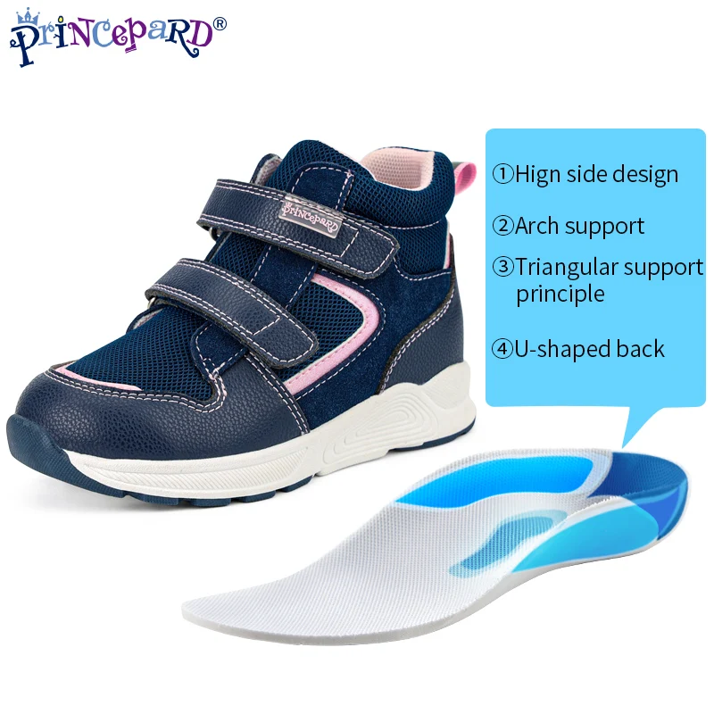 Chaussures Orthopédiques Pour Les Enfants Et Les Jeunes Enfants,Chaussures De Soutien De La Voûte Plantaire Et De La Cheville Pour Les Pieds Plats Des Filles Et Des Garçons Et Les Pieds Varus/valgus