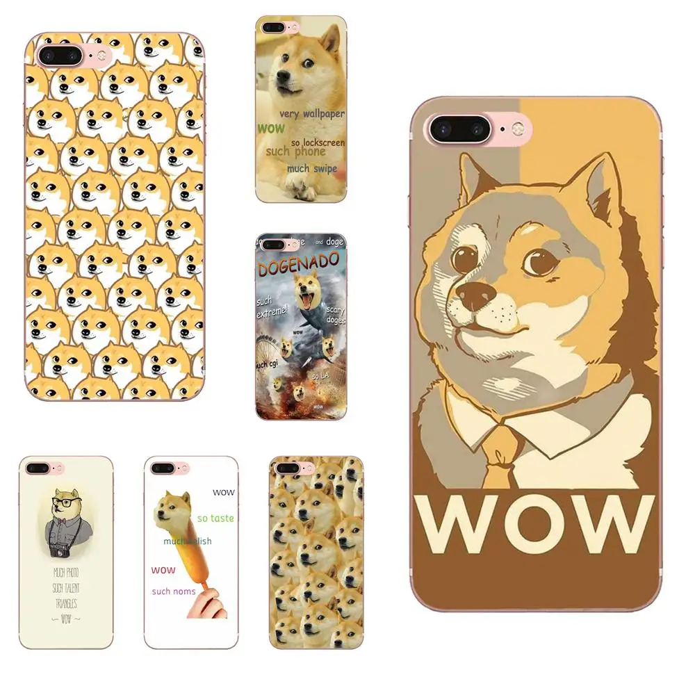 Мягкий чехол с рисунком для Xiaomi Redmi 3 3S 4 4A 4X 5 6 6A 7 K20 Note 2 5A Plus Pro Brushwood Doge Shiba Inu |