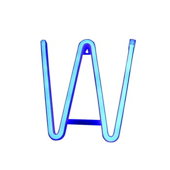 

Custom Desktop Decor Battery Powered Mini LED Warm White Flexible Sign Neon Light