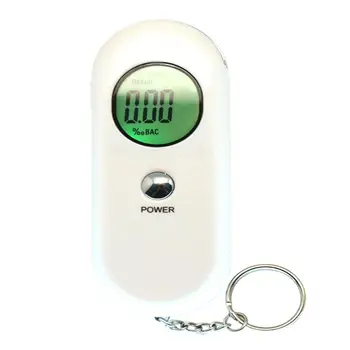 

Domestic Mouth Blowing Convenient Breath Analyser Accurate Key Buckle White Alcohol Concentration Tester