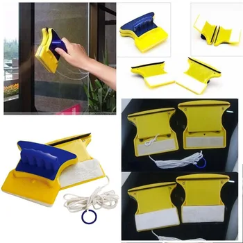 

Magnetic Window Fish Tanks Mirror Double Side Glass Wiper Cleaner Cleaning