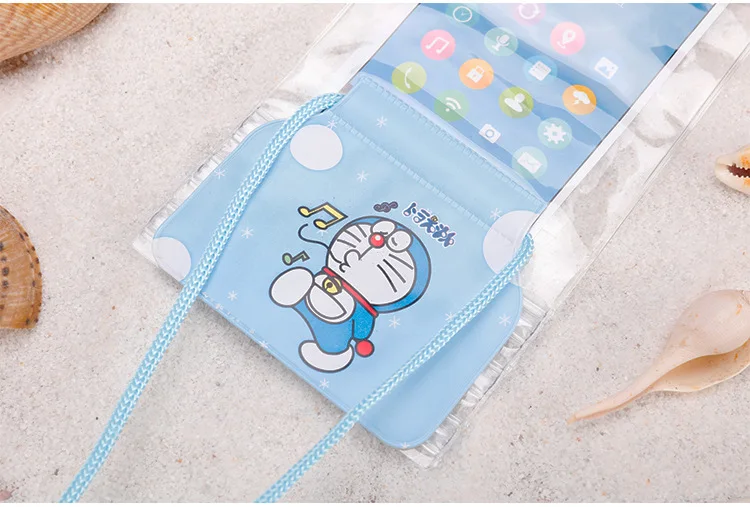 Waterproof Cellphone Bag Swimming Mobile Phone Bag Play Water Phone Case Diving Camera Cover-Touch Screen Water Resistant Dust C