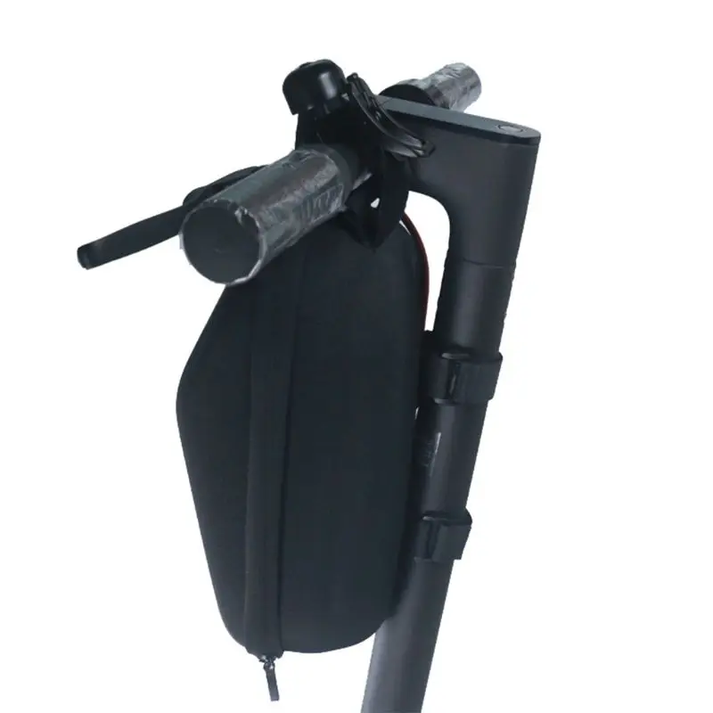 Хит, сумка с ручкой на голову для скутера Xiaomi M365/365 pro Ninebot ES2 Ninebot MAX g30, сумка для самоката, EVA, посылка, сумка для велосипеда автомобиля - Цвет: black
