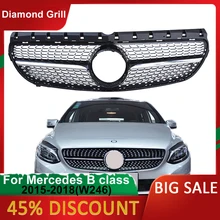 Auto Vorne Niere Kühler Grill Stoßstangen Für Mercedes Benz B Klasse W246 B180 B200 B220 B250 Gt 2015 2016 2017 2018 2019 Abs Grille Double Step Mesh Hood Air Auto Vorne Niere Kühler Grill Stoßstangen Für Mercedes Benz B Klasse W246 B180 B200 B220 B250 Gt 2015 2016 2017 2018 2019 Abs Grille Double Step Mesh Hood Air
