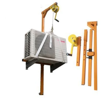 

Manual Stainless steel, outside installation lifting tool, crane, folding, self-locking manual winch assembly air conditioner