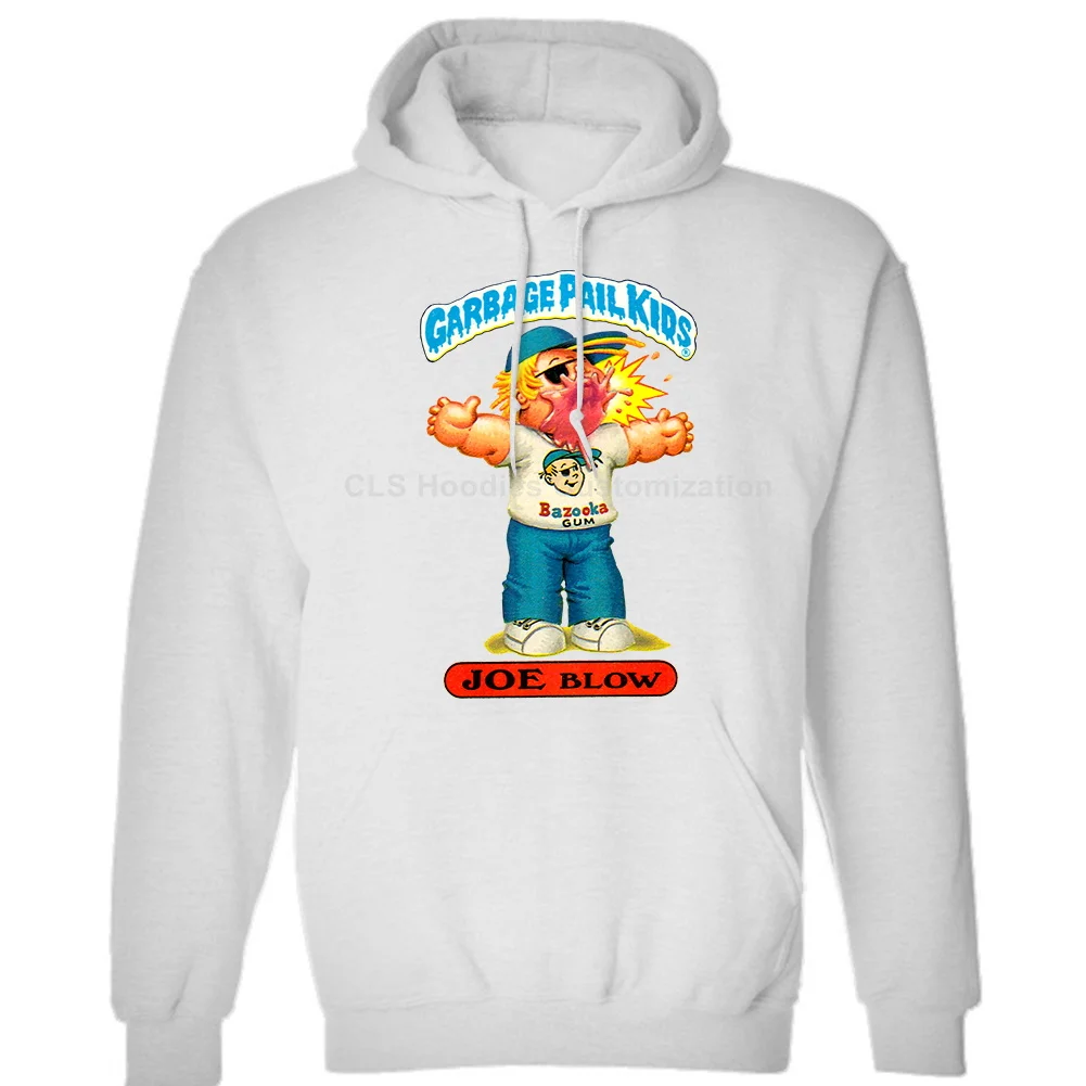 Garbage Pail Kids Joe Blow Grey Cartoon Mens Unisex (Womens) Winter Hoodies Sweatshirts Free Shipping | Мужская одежда