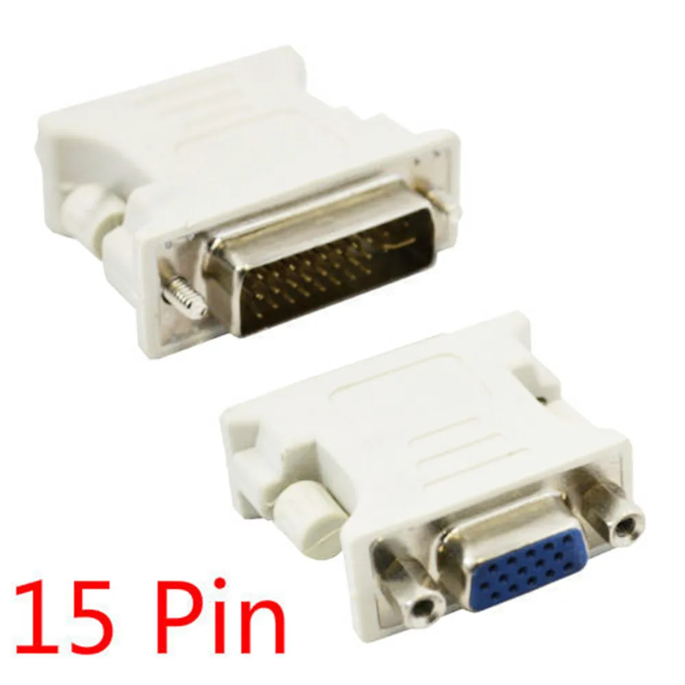 1 шт. адаптер DVI VGA 1080P|Соединители| |