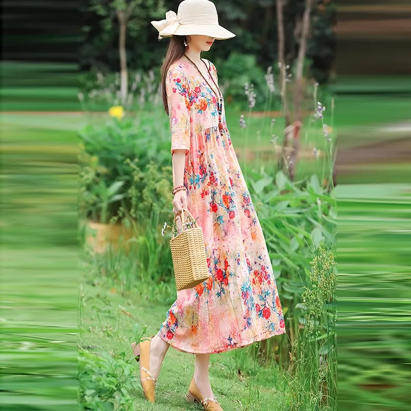 long sleeve maxi dress fall colors Petal and Pup Women's Neveah Long Sleeve Maxi Dress