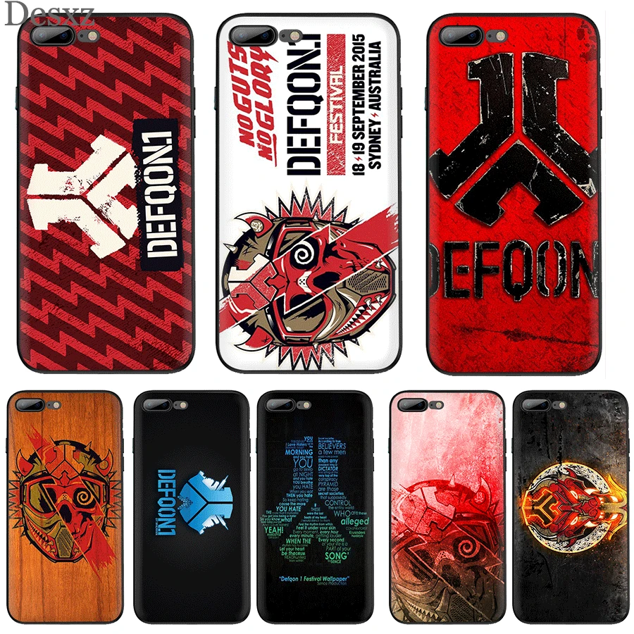 

Mobile Phone Case for iPhone 6 6s 7 8 Plus iPhone 11 Pro X XR XS Max 5 5S SE Cover Defqon 1