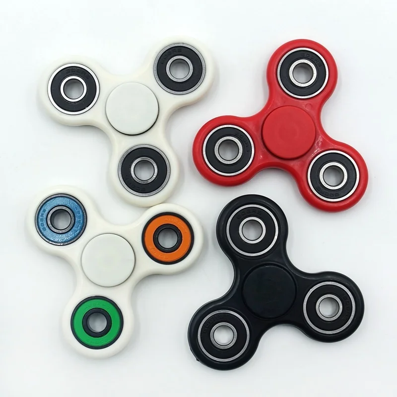 

DIY Tri Fidget Hand Spinner Gyro Toy Stress Relief Triangle Finger EDC Focus Toys For EDC ADHD Autism Great For Fidgety Hands