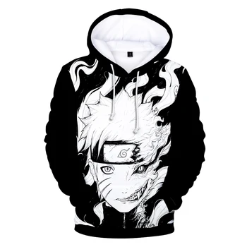 

New 3D Naruto Hoodies Sweatshirt Men Women Fashion Autumn Casual Harajuku Pullover Printed Kids Hoodie Naruto 3D Sweatshirt