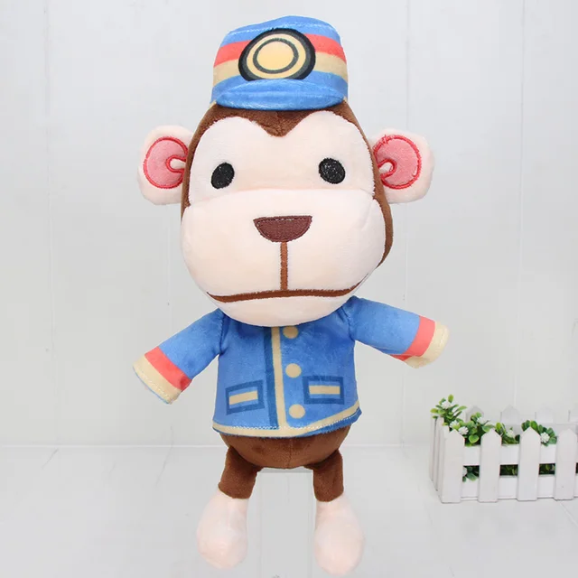 25cm Animal Crossing doll Animal Crossing Plush toys Monkey Tom Nook K