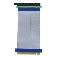 pci express riser card 16X Riser Extender כרטיס מתאם גמיש כבל PCI Express PCI E 16X Riser Card Ribbon Extender כבל מאריך 18cm (3)