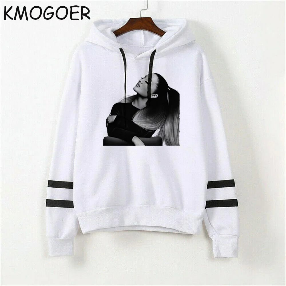 Ariana Grande Thank You Next Harajuku графическая Женская толстовка 90s Ullzang 7 колец забавная Толстовка Don't Call Me Толстовка Ангел женский - Цвет: GM12383