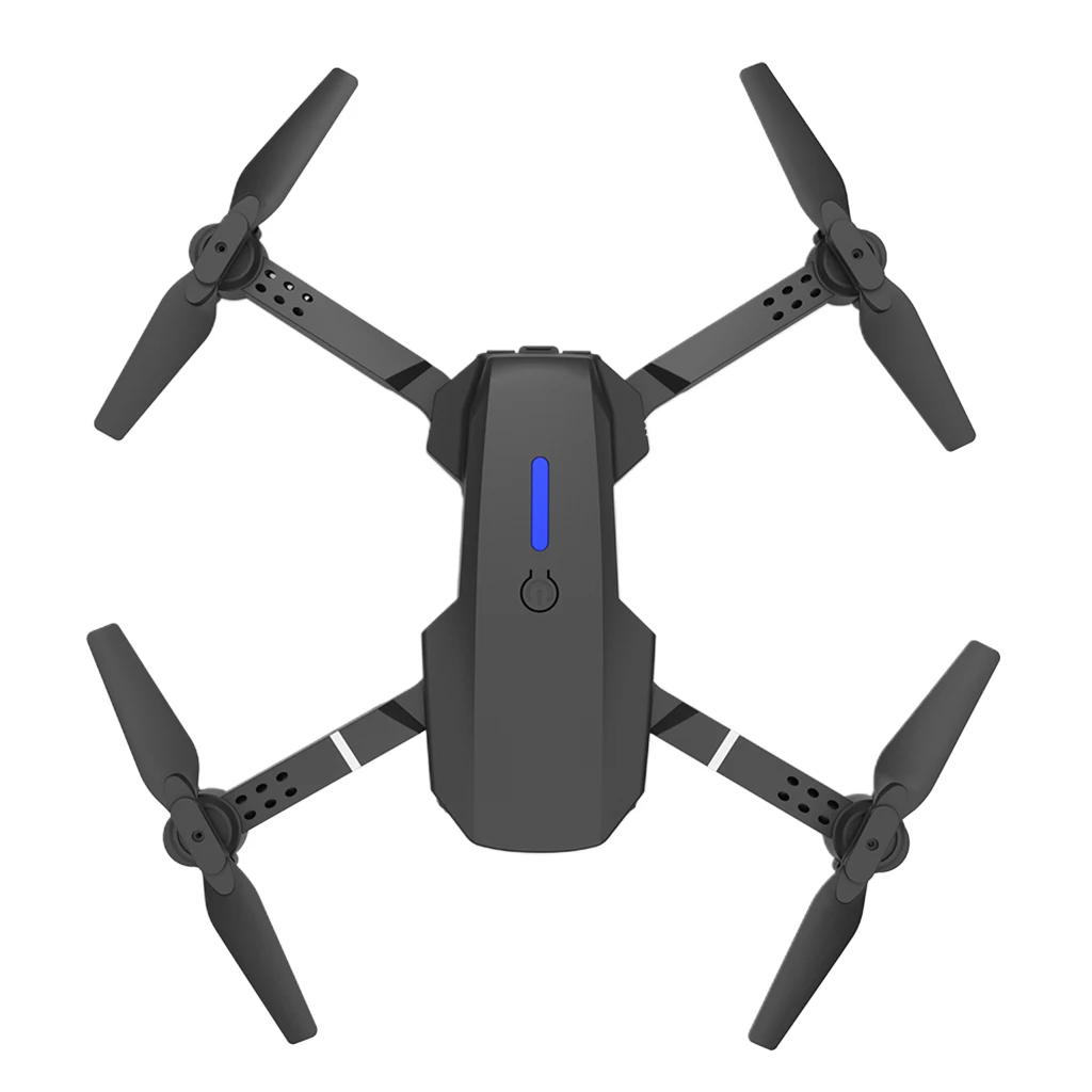 Protable Altitude Hold RC Quadcopter Drone Uav With HD Camera WIFI FPV Foldable Drone 4K Single Lens or Dual Camera Black White 