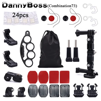 

for Gopro Accessories Set Collection Bag for go pro hero 7 6 5 4 3 for Eken h8r for xiaomi for yi sport camera accessories