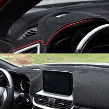 Автомобильный левый и правый коврик для приборной панели коврик анти-uv солнцезащитный тент приборная панель ковер для Mazda CX5 CX-5