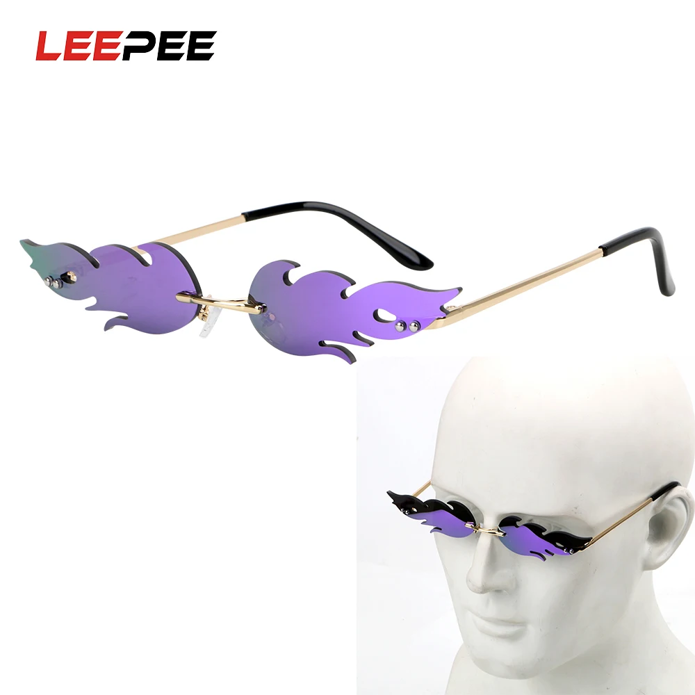 Вождение автомобиля очки трендовые узкие уличной моды УФ 400 без оправы солнечные