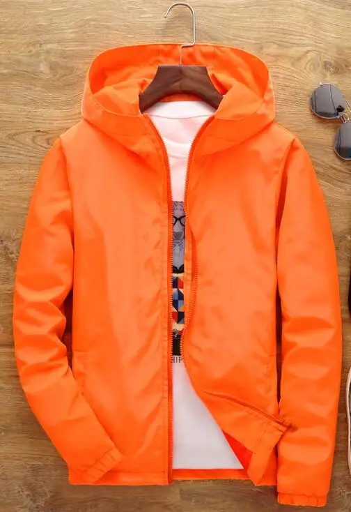 Мужская зимняя куртка с меховым воротником и капюшоном, новая модная теплая подкладка из шерсти, мужская куртка и пальто, ветрозащитная Мужская парка, меховая подкладка, сохраняющая тепло - Цвет: Кораллово-Красный