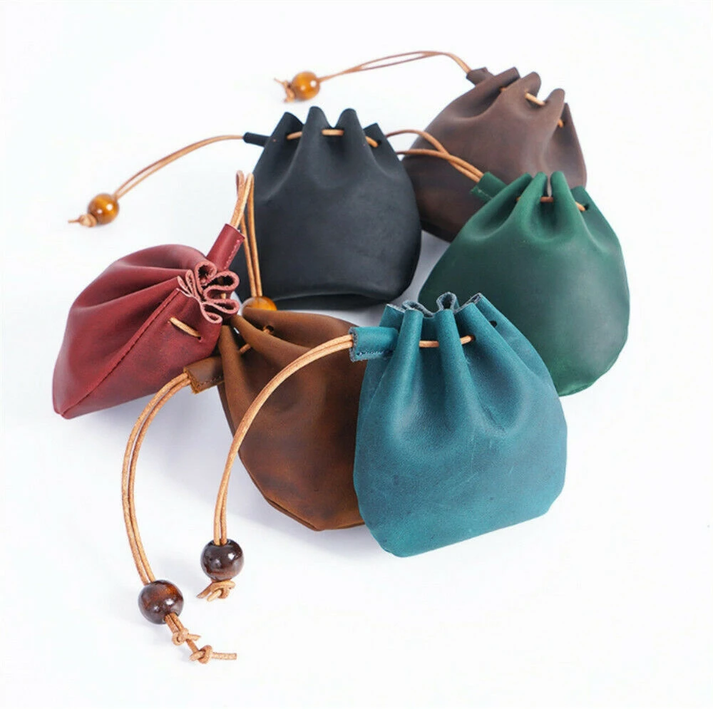 Medieval Leather Coin Pouch | vlr.eng.br