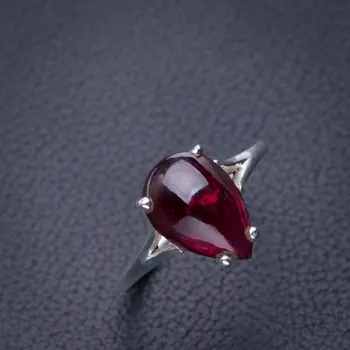 

StarGems Natural Amethyst Handmade 925 Sterling Silver Ring 8.75 D8415