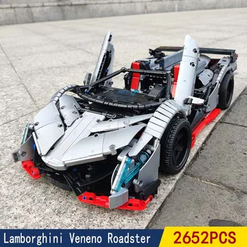 

IN STOCK 1003 The Veneno Lamborghimis Roadster Power Function RC Car Building Blocks Bricks Kids Technic Toys 20091 13079 XQ1003