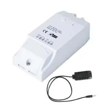 

Sonoff 15A Wireless Temperature Humidity Monitor Intelligent WiFi Switch 8 Timer