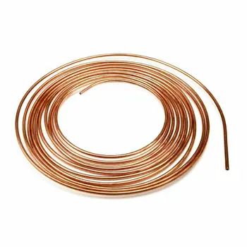 

Nickel Brake line tubing 25Ft Kit 3/16inch OD Tube With Fittings 150MPa