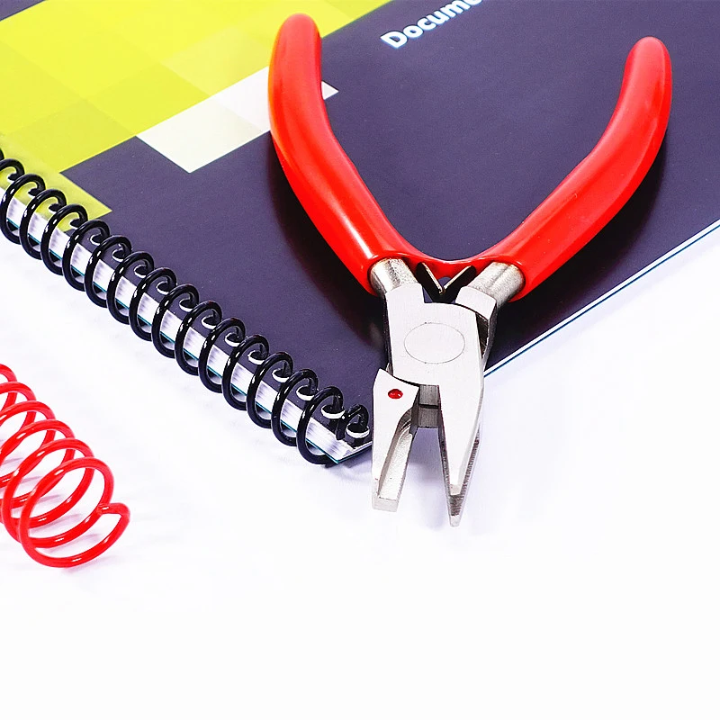 1pc New Spiral / Single Coil Binding Machine Closing Pliers Student Stationery Single Coil ending Pliers book binding supplies