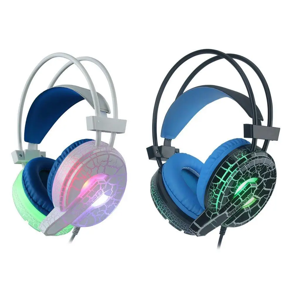 Gaming MIC LED Headset CellPhone Headphones For 3 5mm jack PC Phone Lot