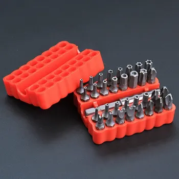 

New 33pcs Electric Screwdriver Drill Bit Set Security Spanner Screwdriver Star Hex Holder Hand Tools